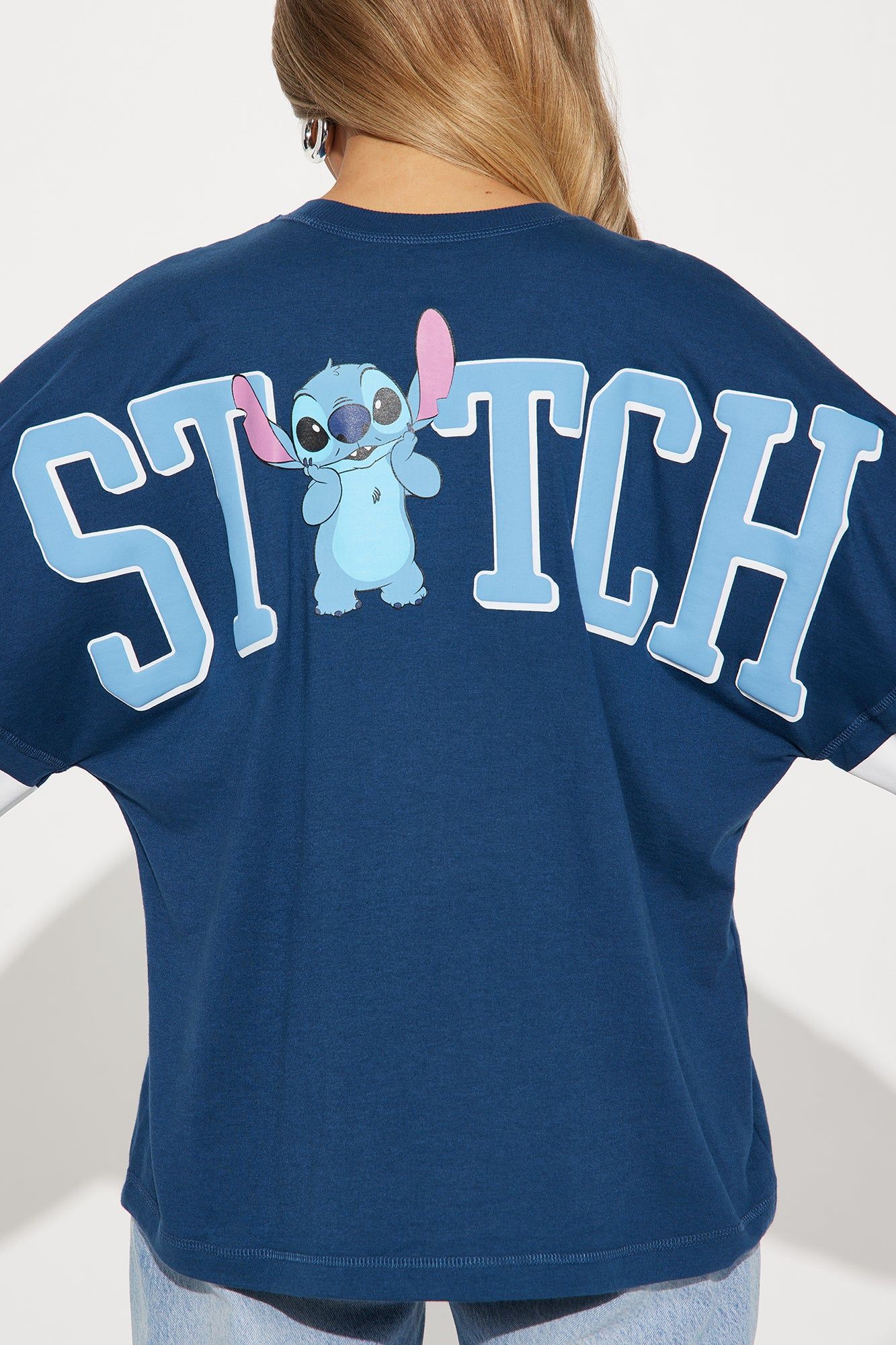 Stitch Jersey Tee - Navy sold by Fashion Nova product image thumbnail 5