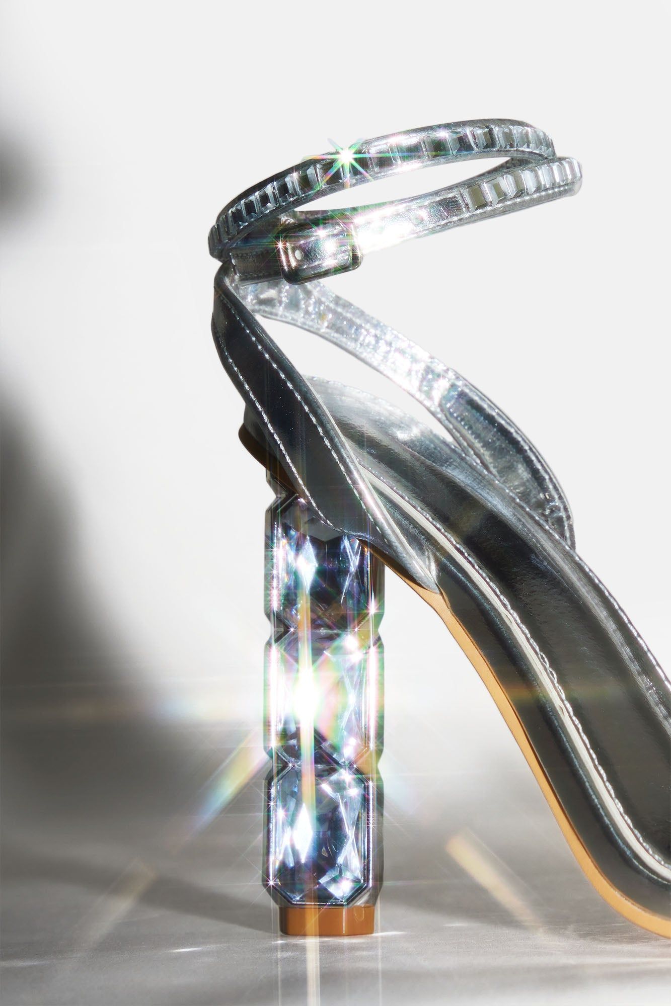 Remember When Heeled Sandals - Silver sold by Fashion Nova product image thumbnail 5