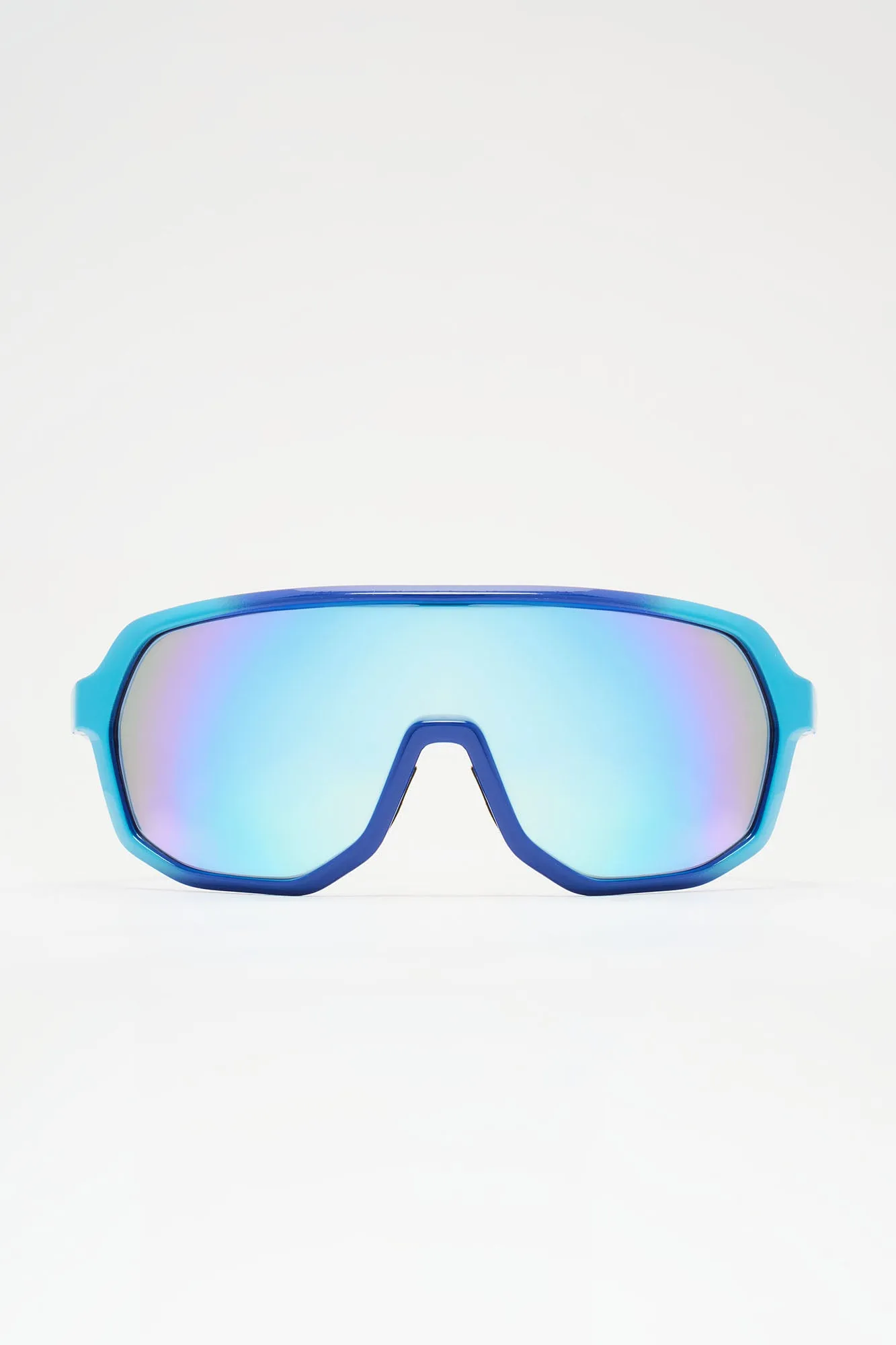 Get Your Attention Sunglasses - Blue sold by Fashion Nova product image thumbnail 2