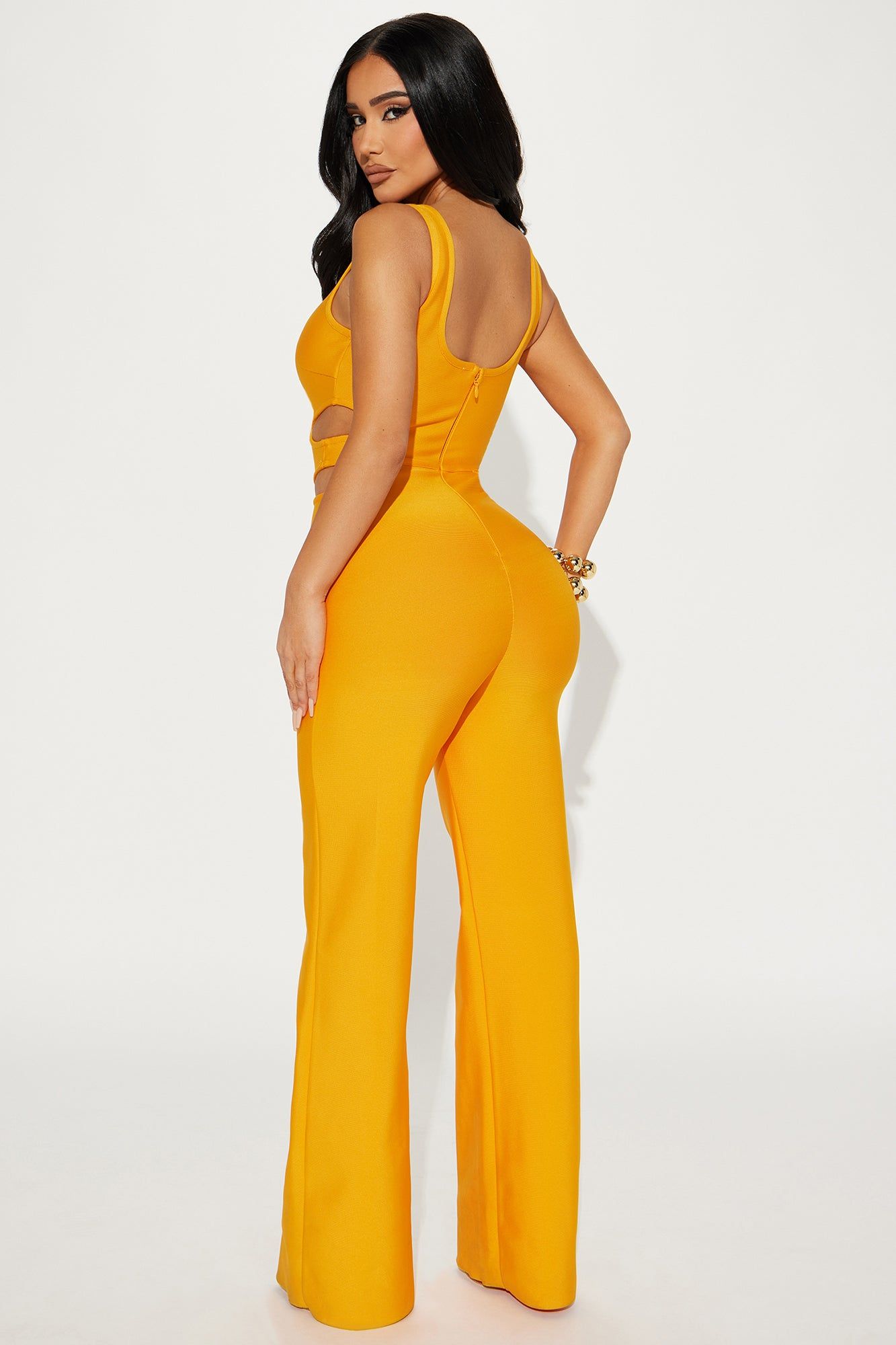 On The Stage Bandage Jumpsuit - Orange sold by Fashion Nova product image thumbnail 3