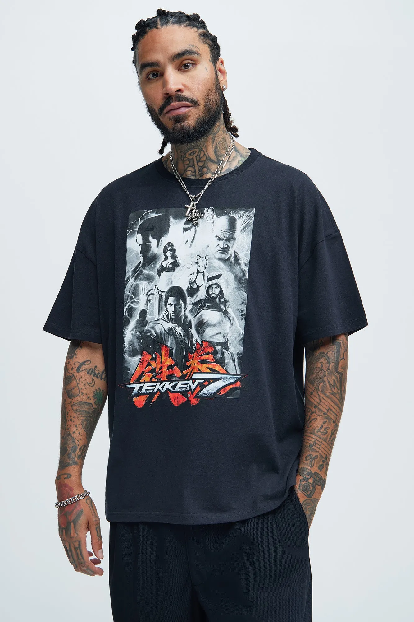 Tekken 7 Short Sleeve Tee - Black sold by Fashion Nova