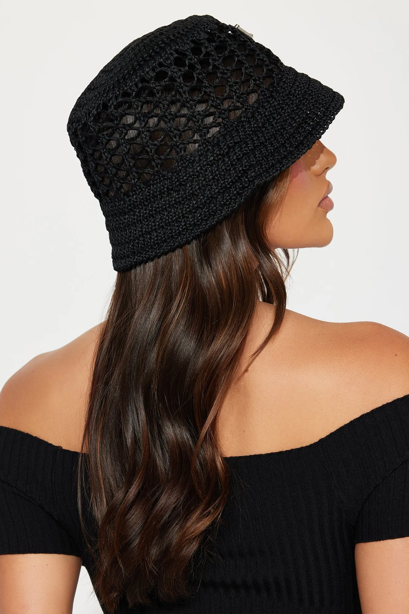 On Island Time Bucket Hat - Black sold by Fashion Nova product image thumbnail 2