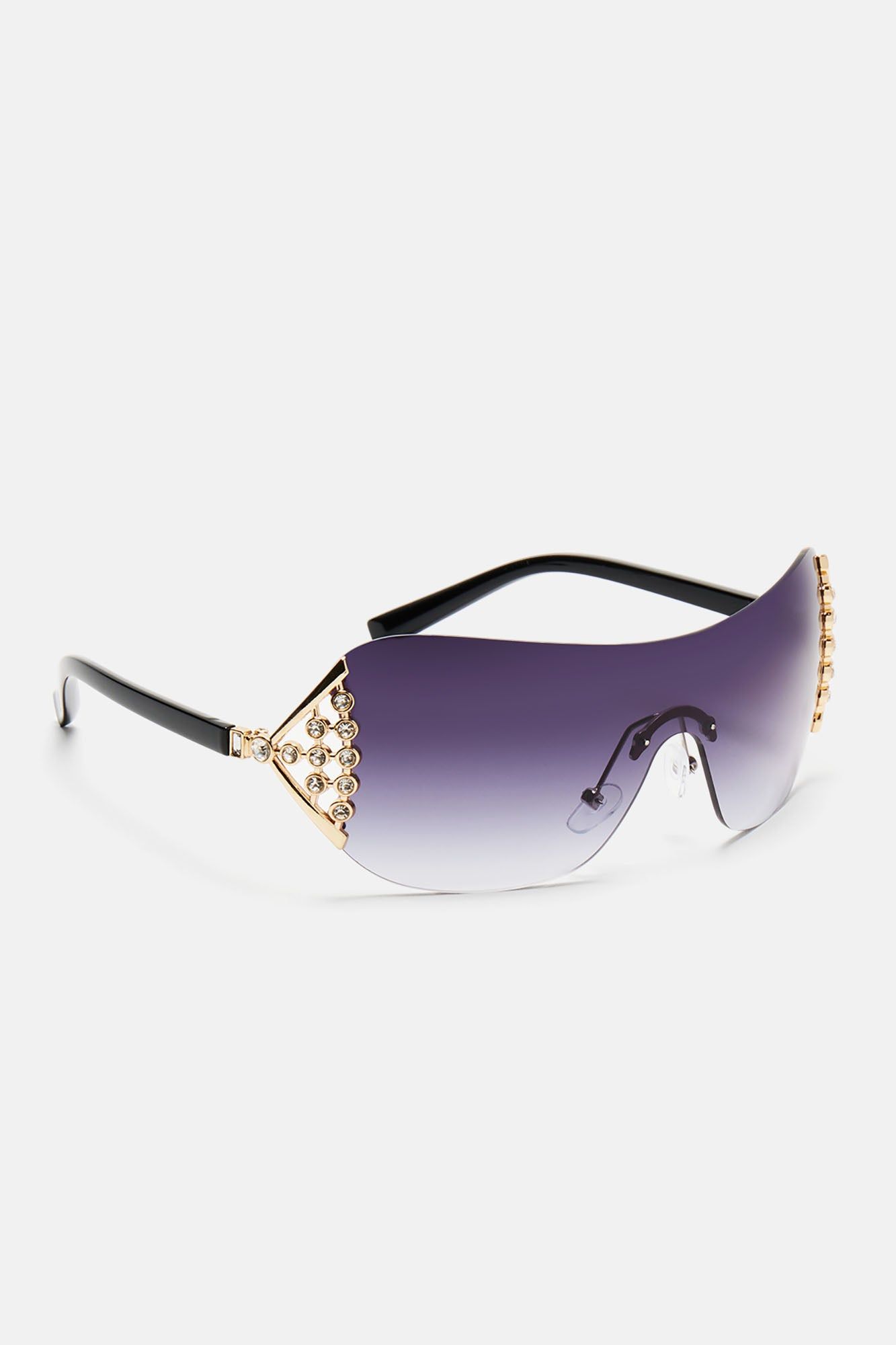 Guess It Comes With It Sunglasses - Black sold by Fashion Nova product image thumbnail 4