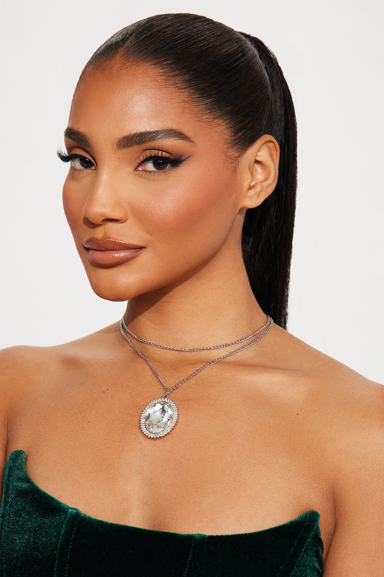 City's Finest Necklace - Silver sold by Fashion Nova product image thumbnail 2