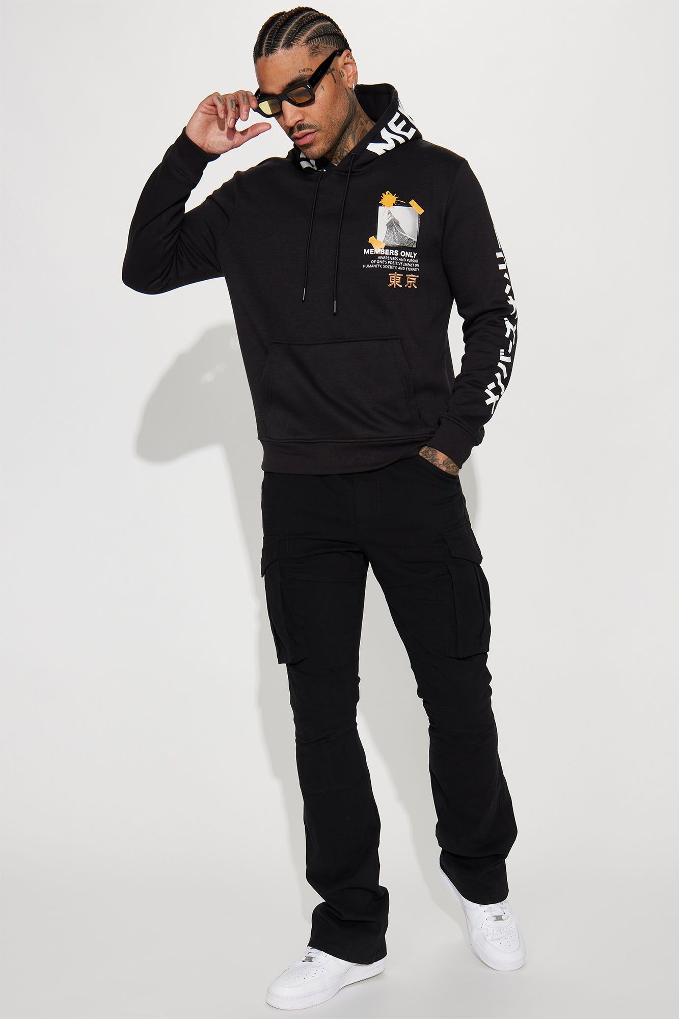 Moments Stolen Cargo Pants - Black sold by Fashion Nova product image thumbnail 3