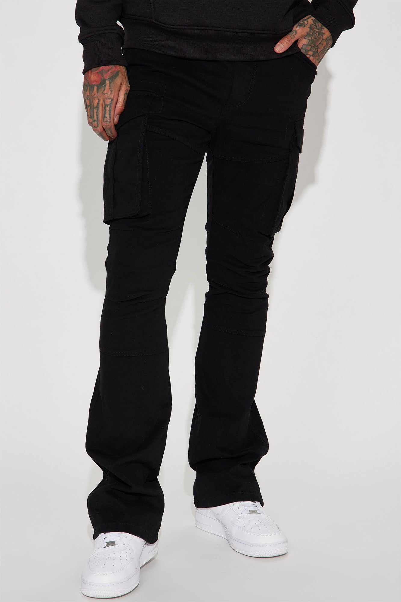 Moments Stolen Cargo Pants - Black sold by Fashion Nova