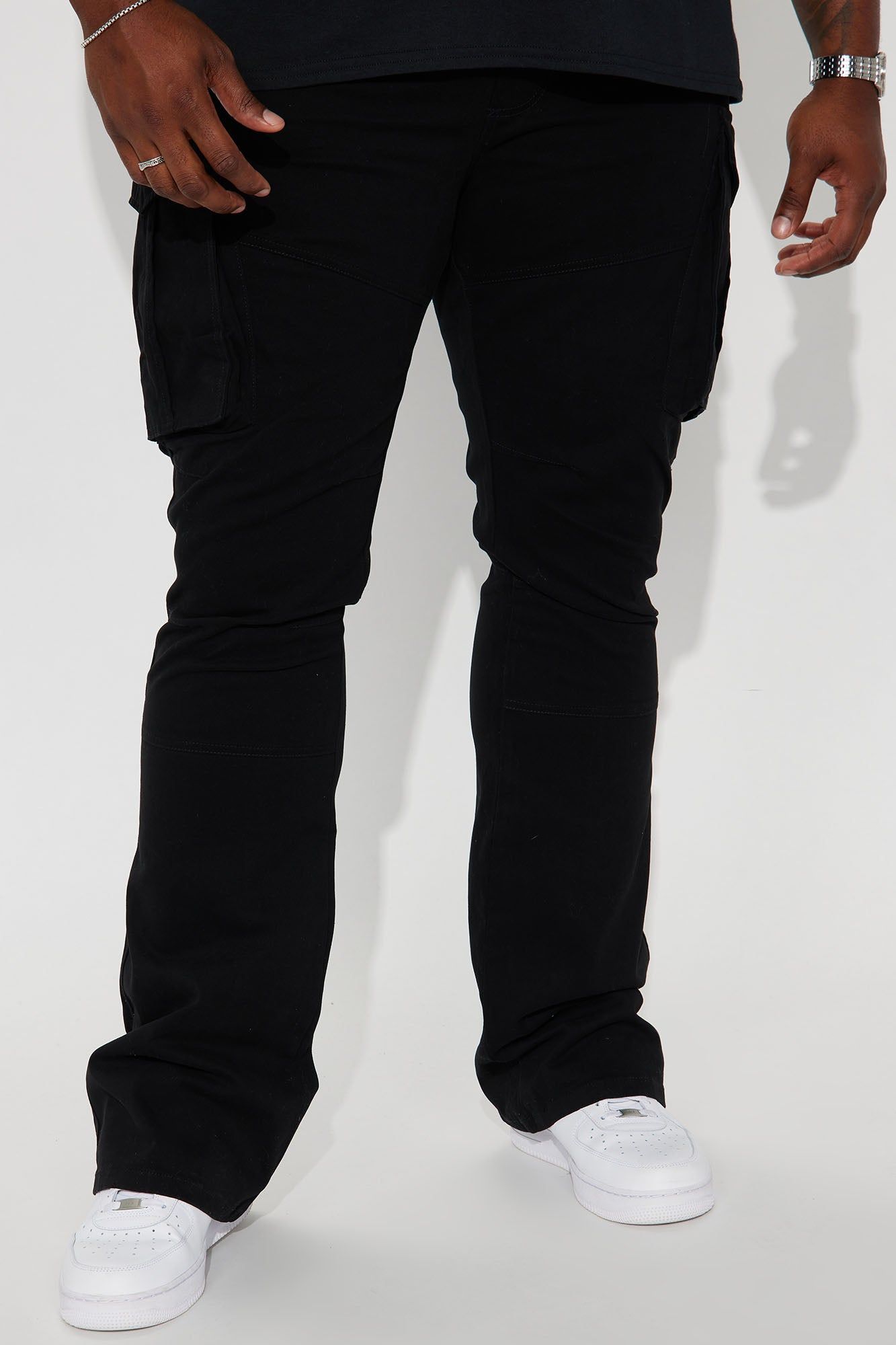 Moments Stolen Cargo Pants - Black sold by Fashion Nova product image thumbnail 2