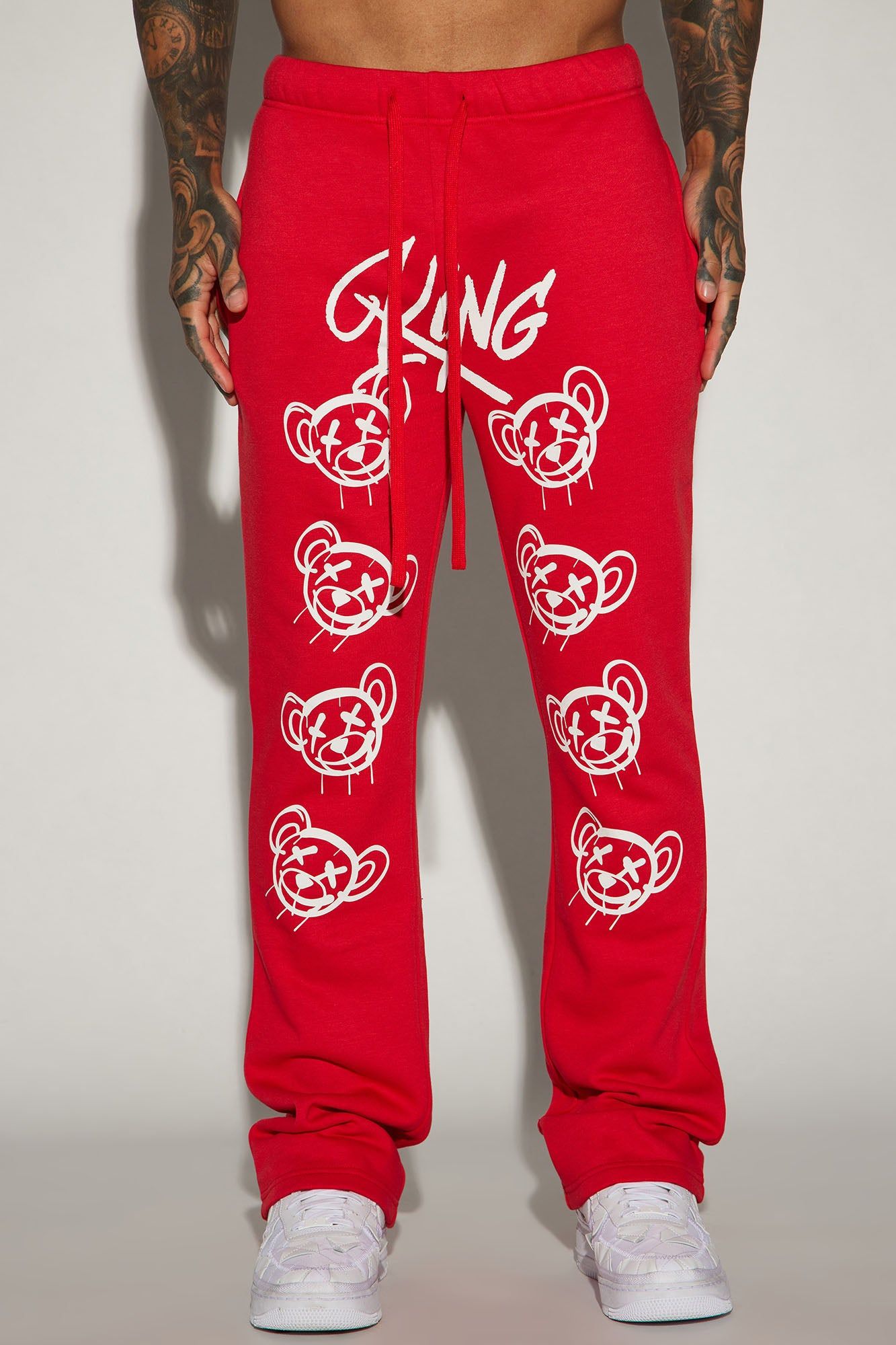 Flithy King Sweatpant - Red sold by Fashion Nova product image thumbnail 4