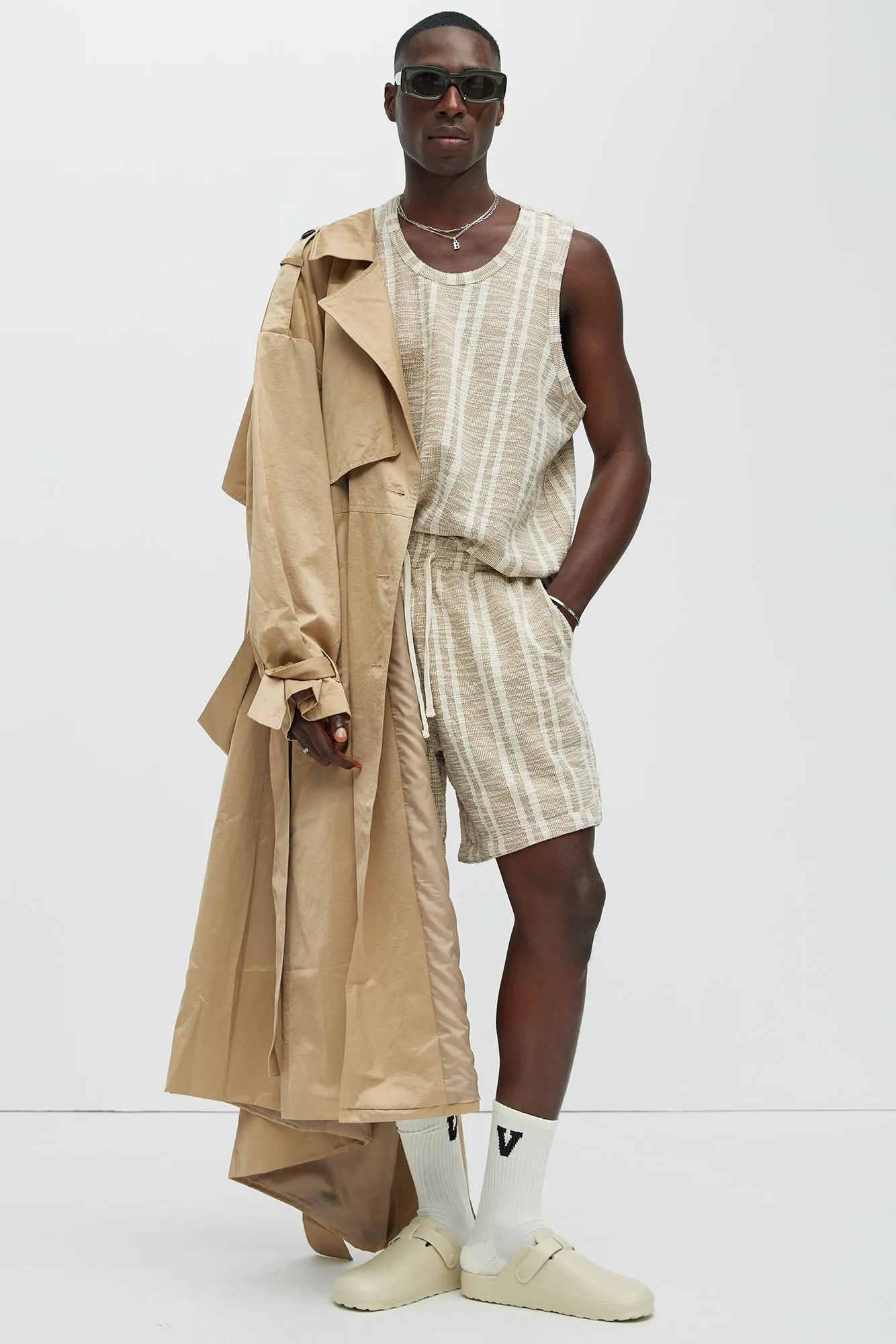 Kam Textured Relaxed Tank - Tan/Multi sold by Fashion Nova product image thumbnail 2