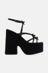 Girls Trip Platform Heels - Black sold by Fashion Nova