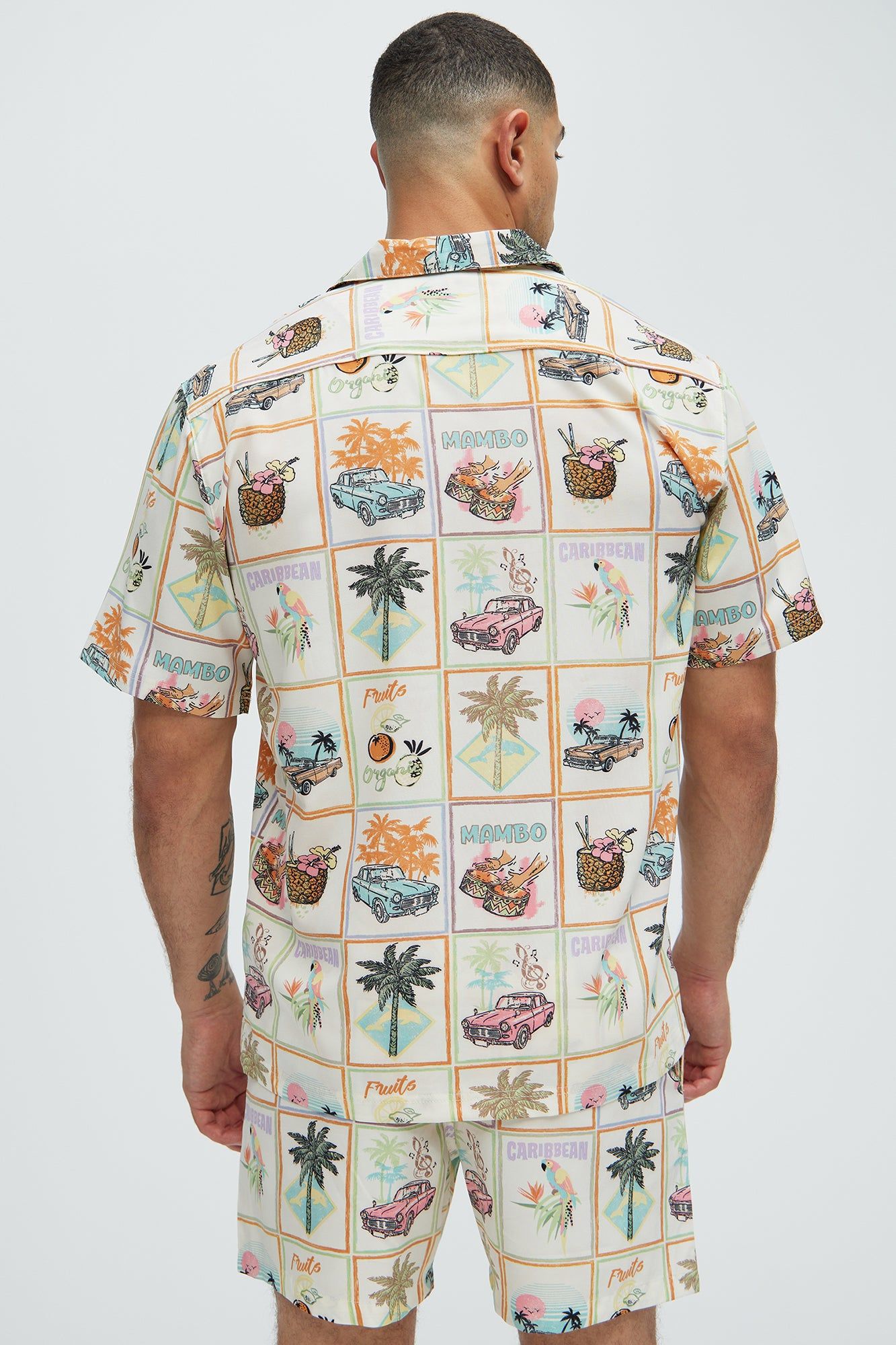 On The Coast Shirt - Off White/combo sold by Fashion Nova product image thumbnail 4