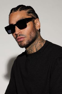 Look Cool Sunglasses - Black sold by Fashion Nova