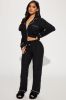 Baby Mama PJ Pant Set - Black sold by Fashion Nova