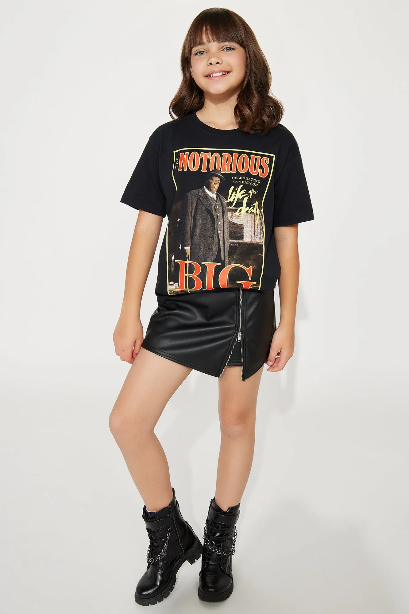 Mini Life After Death Biggie Tee - Black sold by Fashion Nova product image thumbnail 3