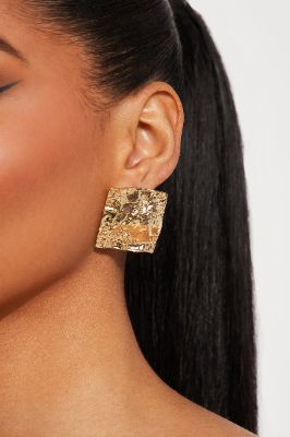 All And All Earrings - Gold sold by Fashion Nova