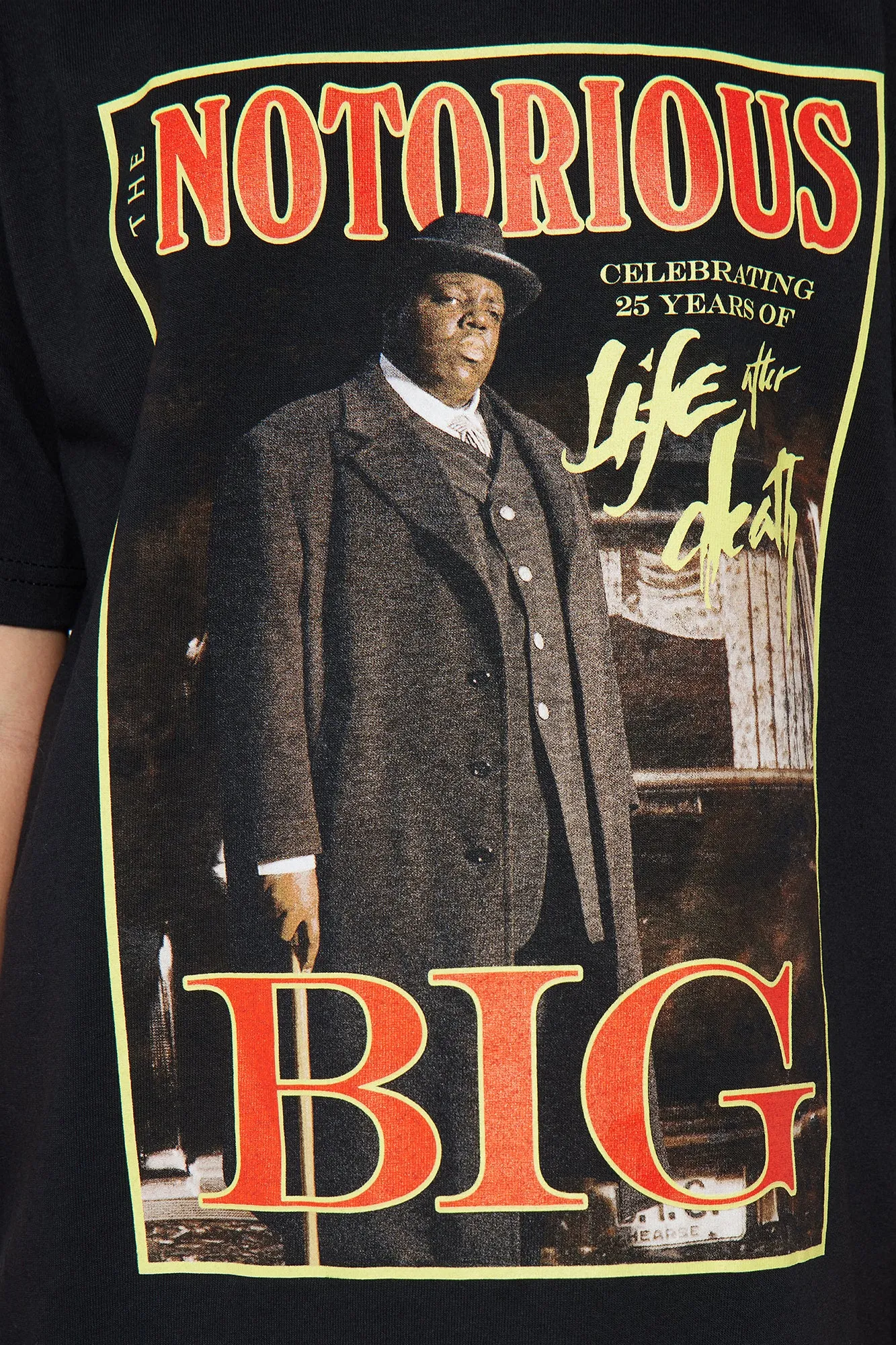 Mini Life After Death Biggie Tee - Black sold by Fashion Nova product image thumbnail 2