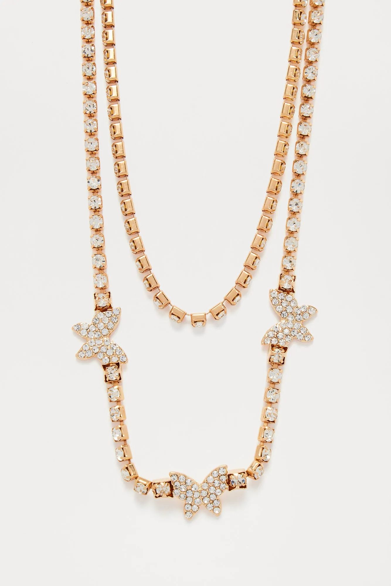 Dazzle-Fly Necklace - Gold sold by Fashion Nova product image thumbnail 2