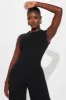 New To This Jumpsuit - Black sold by Fashion Nova