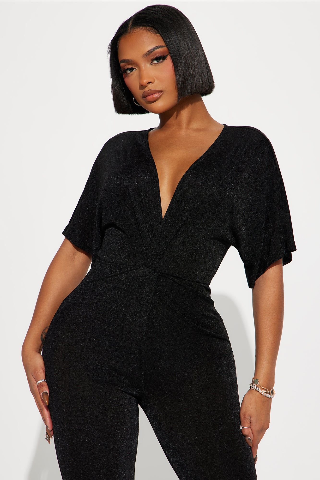 Full Grown Jumpsuit - Black sold by Fashion Nova product image thumbnail 2