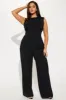 New To This Jumpsuit - Black sold by Fashion Nova