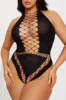 Your Dreamgirl Bodystocking Teddy - Black sold by Fashion Nova
