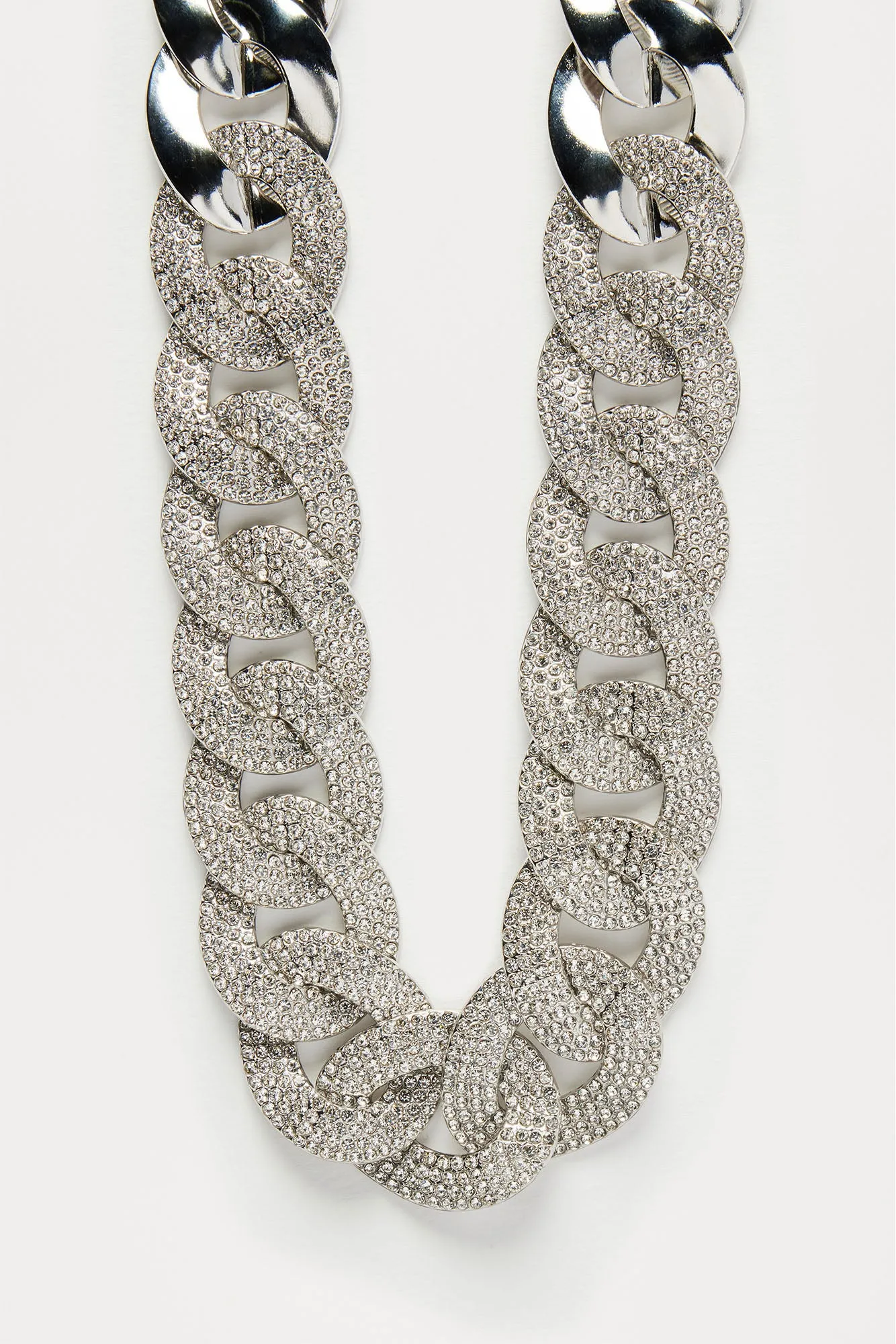 Love Being Center Of Attention Necklace - Silver sold by Fashion Nova product image thumbnail 3