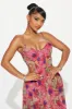 Fruitful Mesh Maxi Dress - Fuchsia sold by Fashion Nova