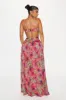 Fruitful Mesh Maxi Dress - Fuchsia sold by Fashion Nova