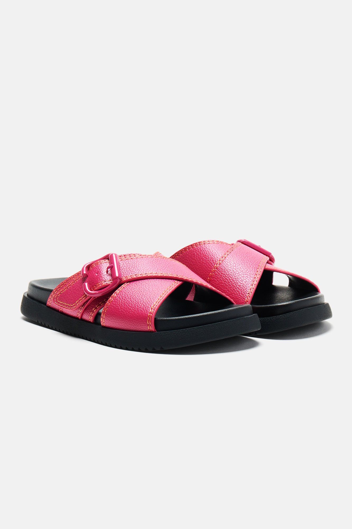Your Only Pick Casual Slides - Fuchsia sold by Fashion Nova product image thumbnail 5