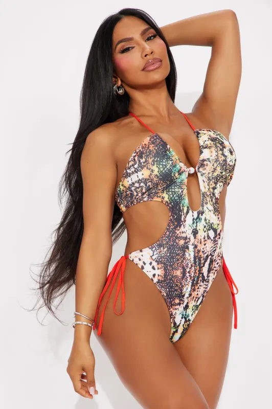 Cabo Pool Club 1 Piece Swimsuit - Multi Color sold by Fashion Nova