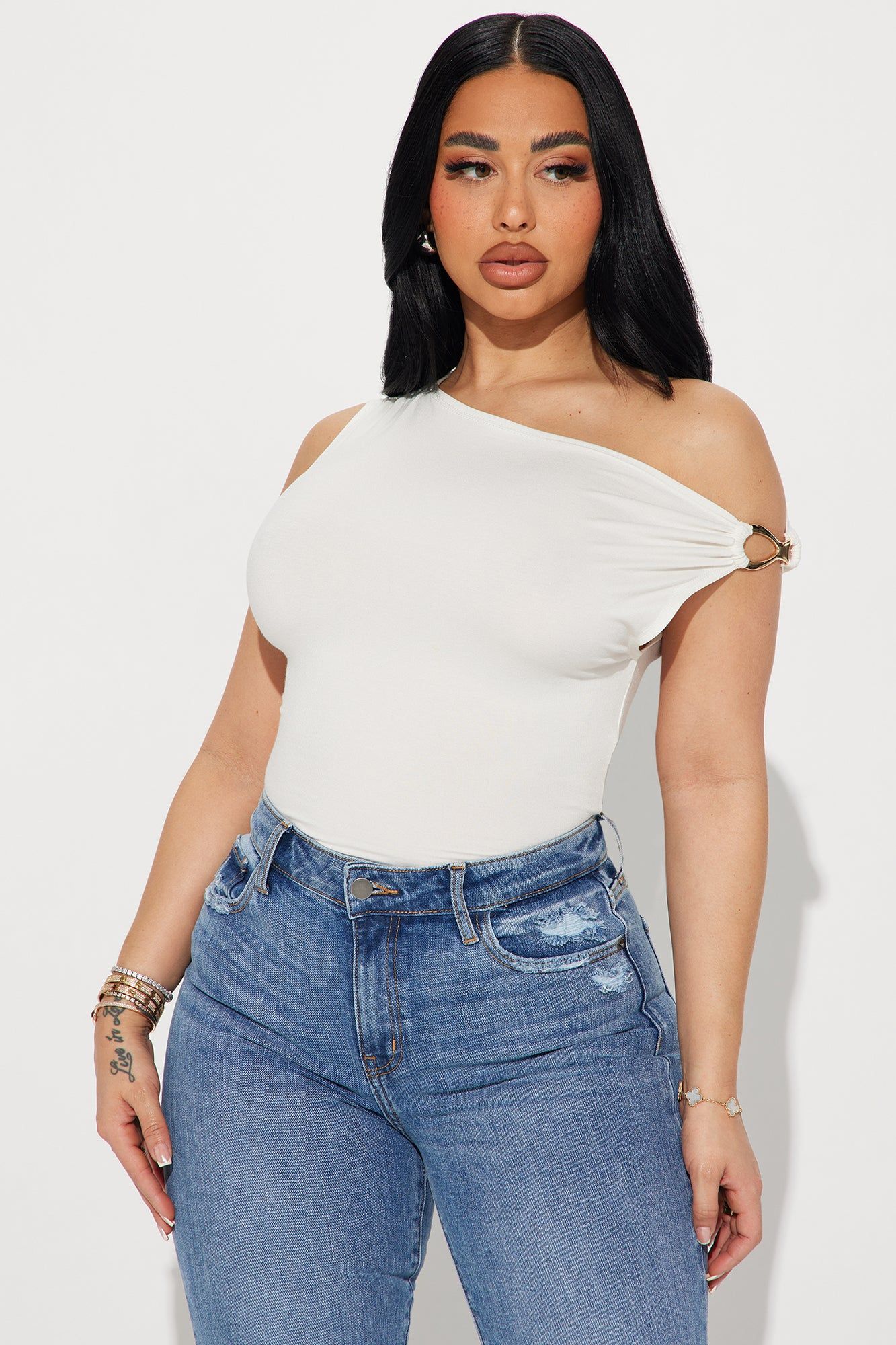 Love Galore Bodysuit - Ivory sold by Fashion Nova product image thumbnail 3