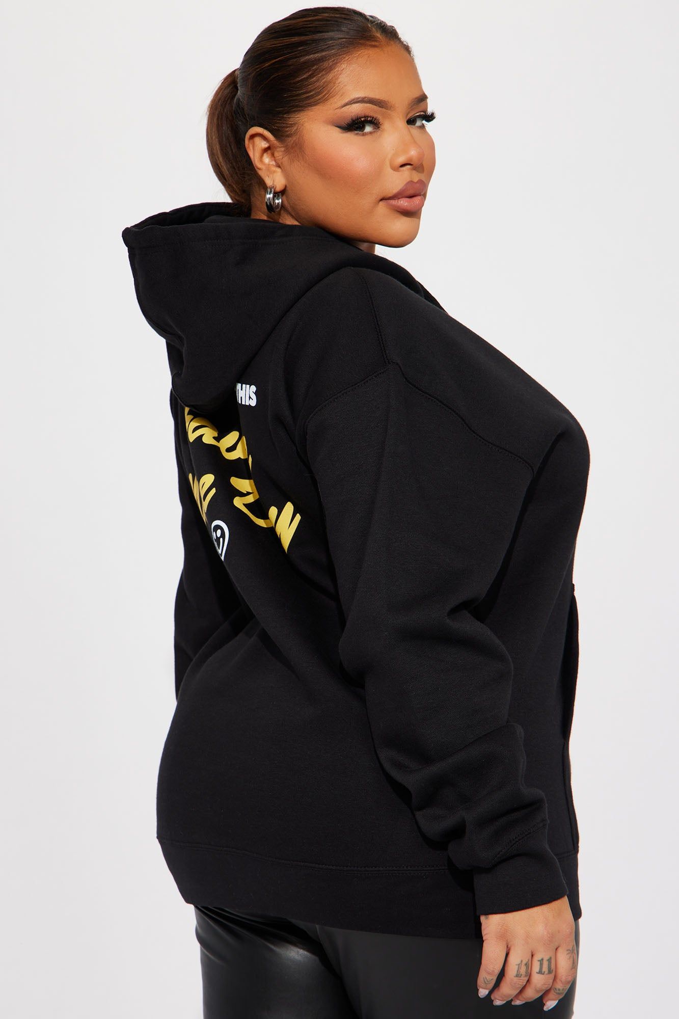 If You're Reading This Hoodie - Black sold by Fashion Nova product image thumbnail 9