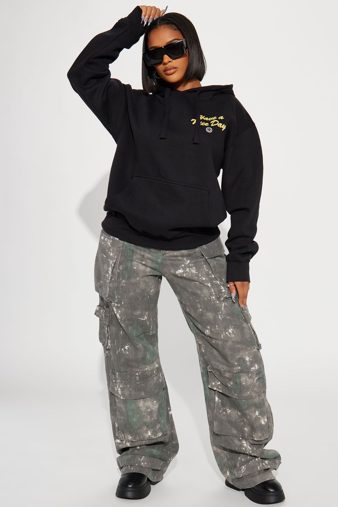 If You're Reading This Hoodie - Black sold by Fashion Nova product image thumbnail 2