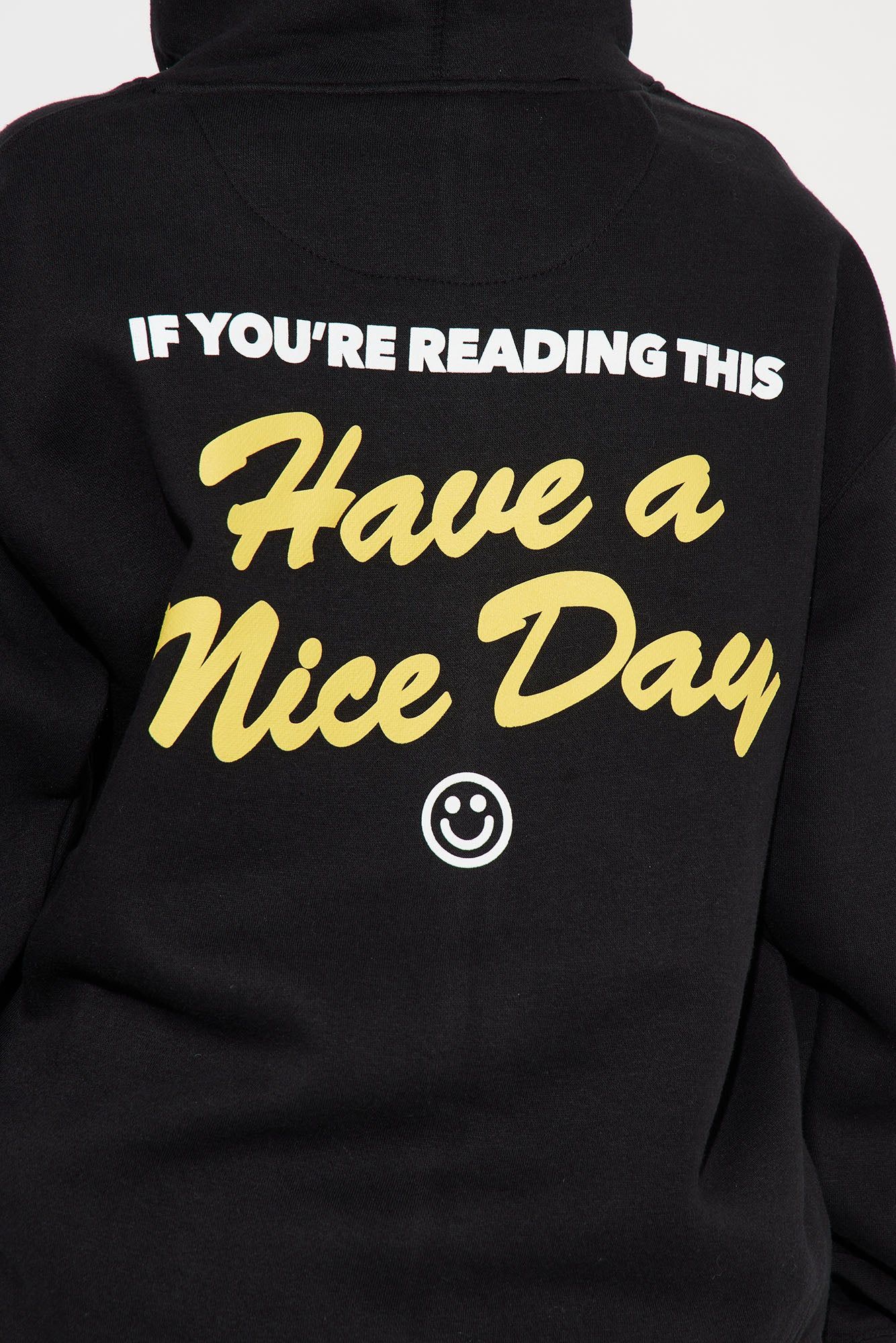 If You're Reading This Hoodie - Black sold by Fashion Nova product image thumbnail 5