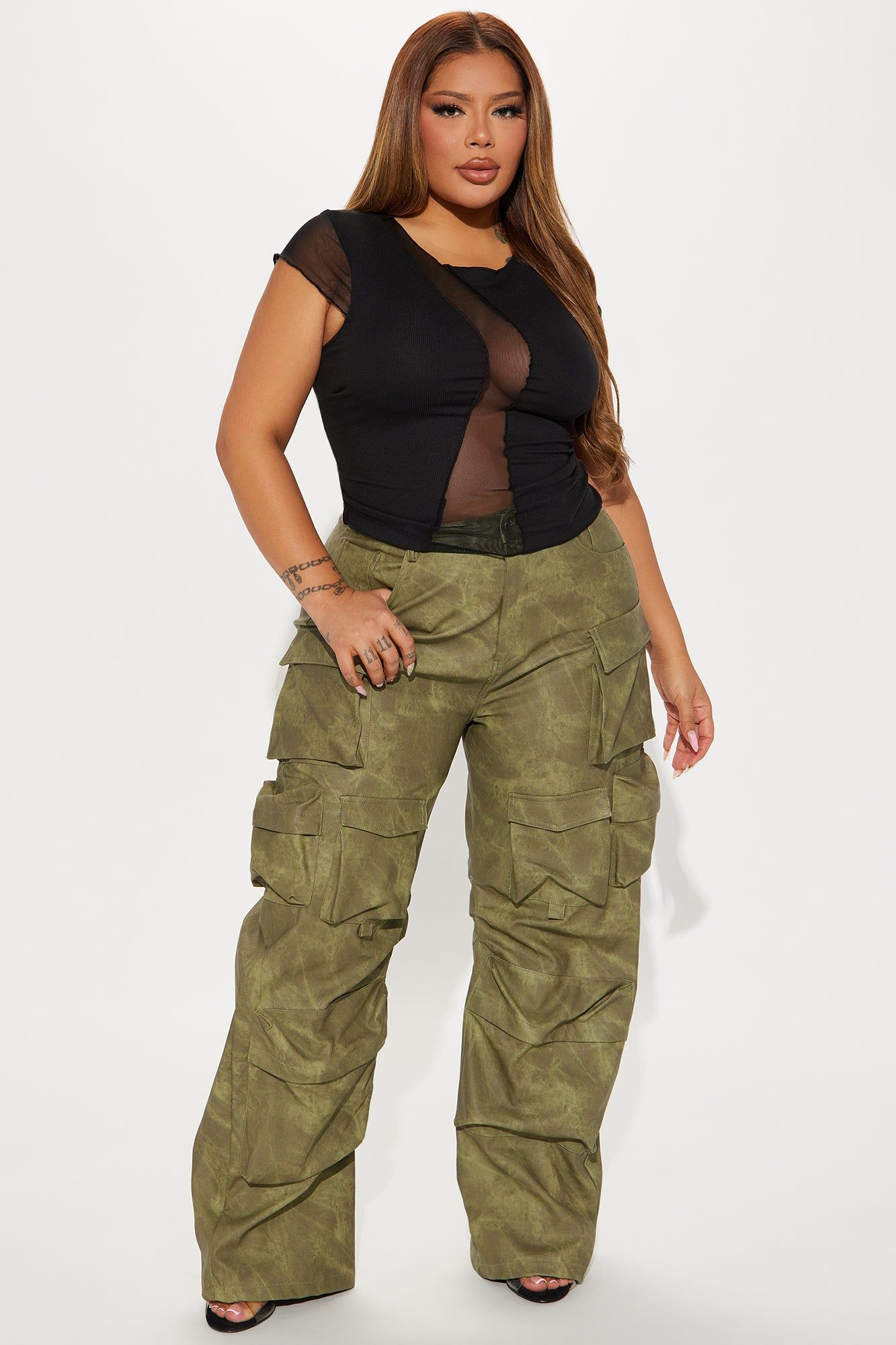 Not My Problem Mesh Top - Black sold by Fashion Nova product image thumbnail 5