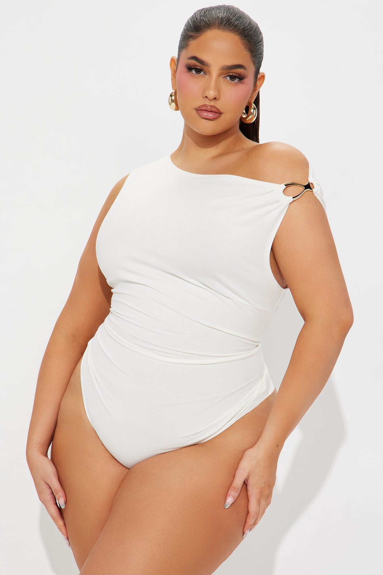 Love Galore Bodysuit - Ivory sold by Fashion Nova product image thumbnail 5