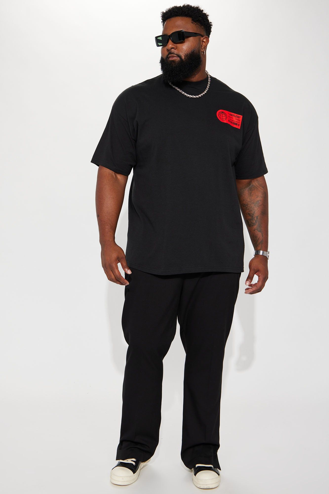 Limitless Star Short Sleeve Tee - Black sold by Fashion Nova product image thumbnail 6
