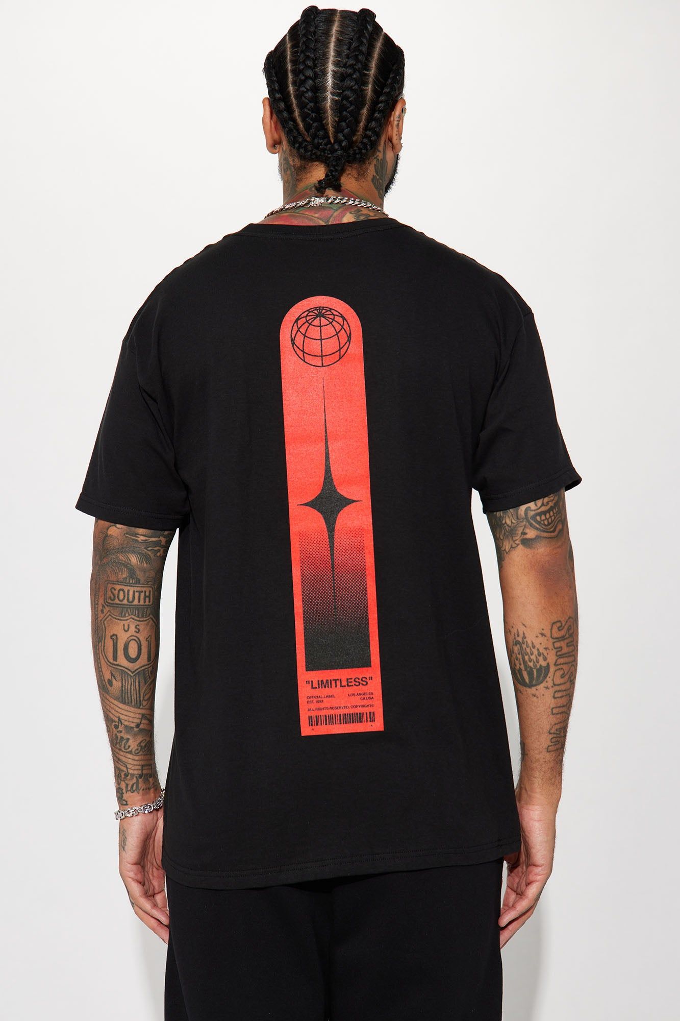 Limitless Star Short Sleeve Tee - Black sold by Fashion Nova product image thumbnail 5