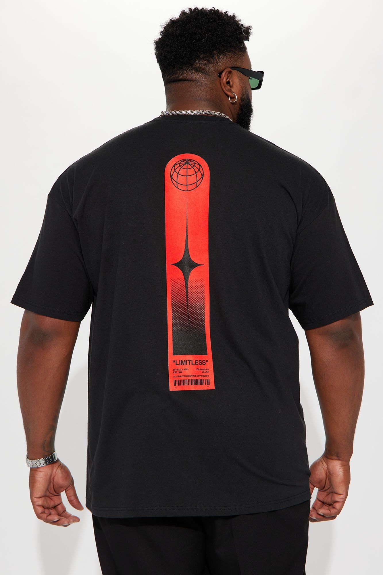 Limitless Star Short Sleeve Tee - Black sold by Fashion Nova product image thumbnail 7