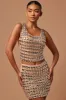 Beverly Embellished Crop Top - Nude sold by Fashion Nova