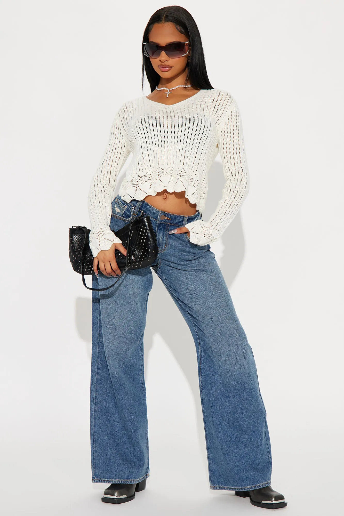 Met At Dawn Sweater - Ivory sold by Fashion Nova product image thumbnail 2