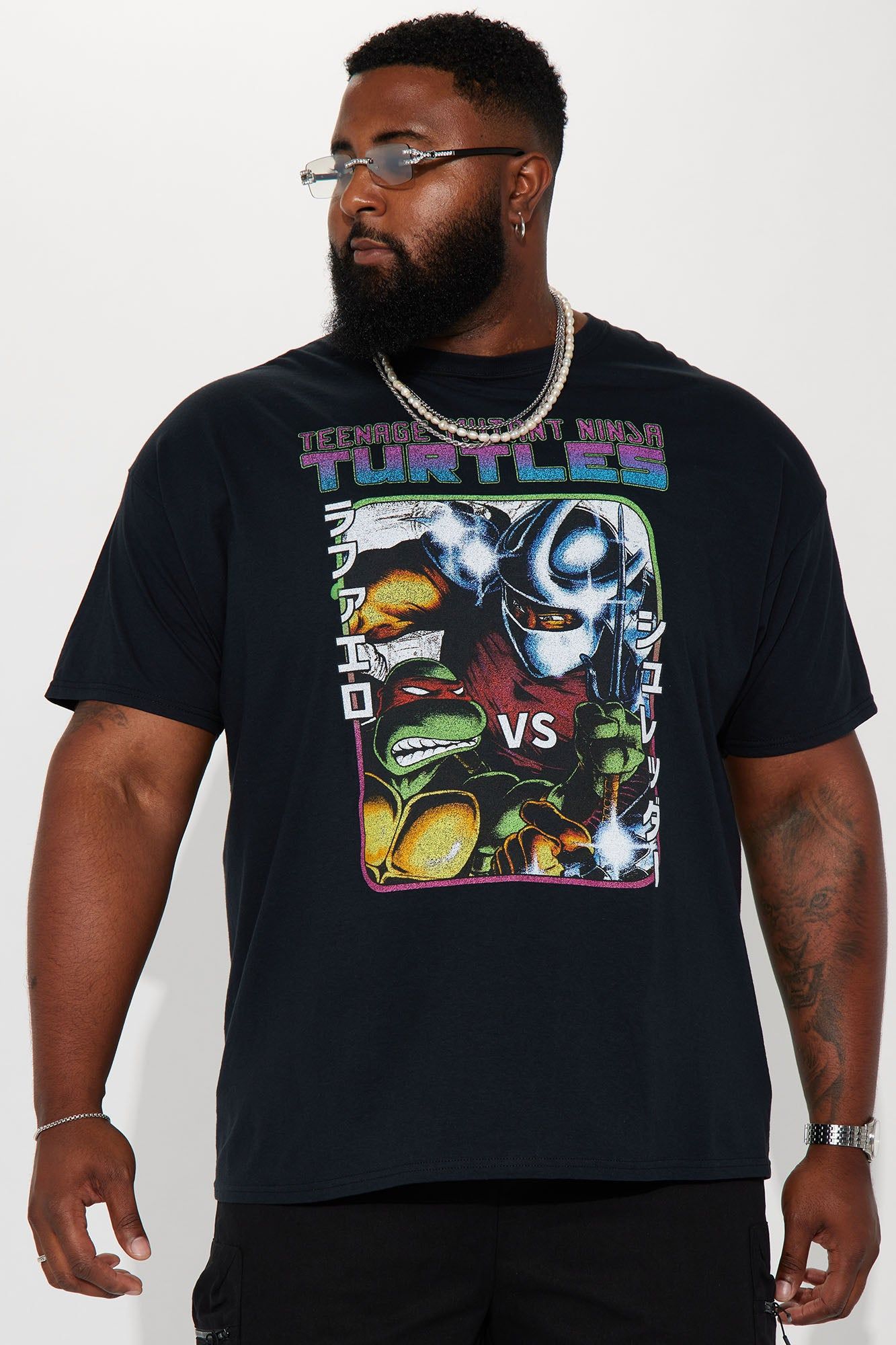 Teenage Mutant Ninja Turtles VS Short Sleeve Tee - Black sold by Fashion Nova product image thumbnail 2