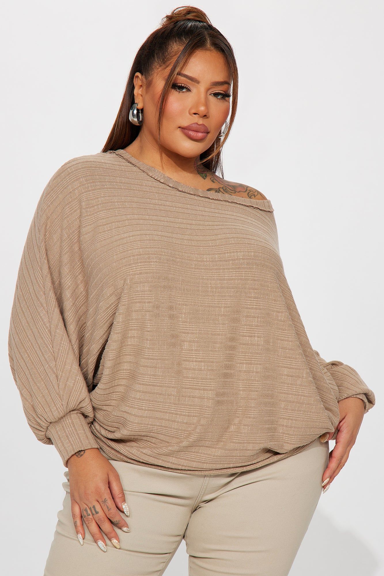Emilia Top - Taupe sold by Fashion Nova product image thumbnail 4