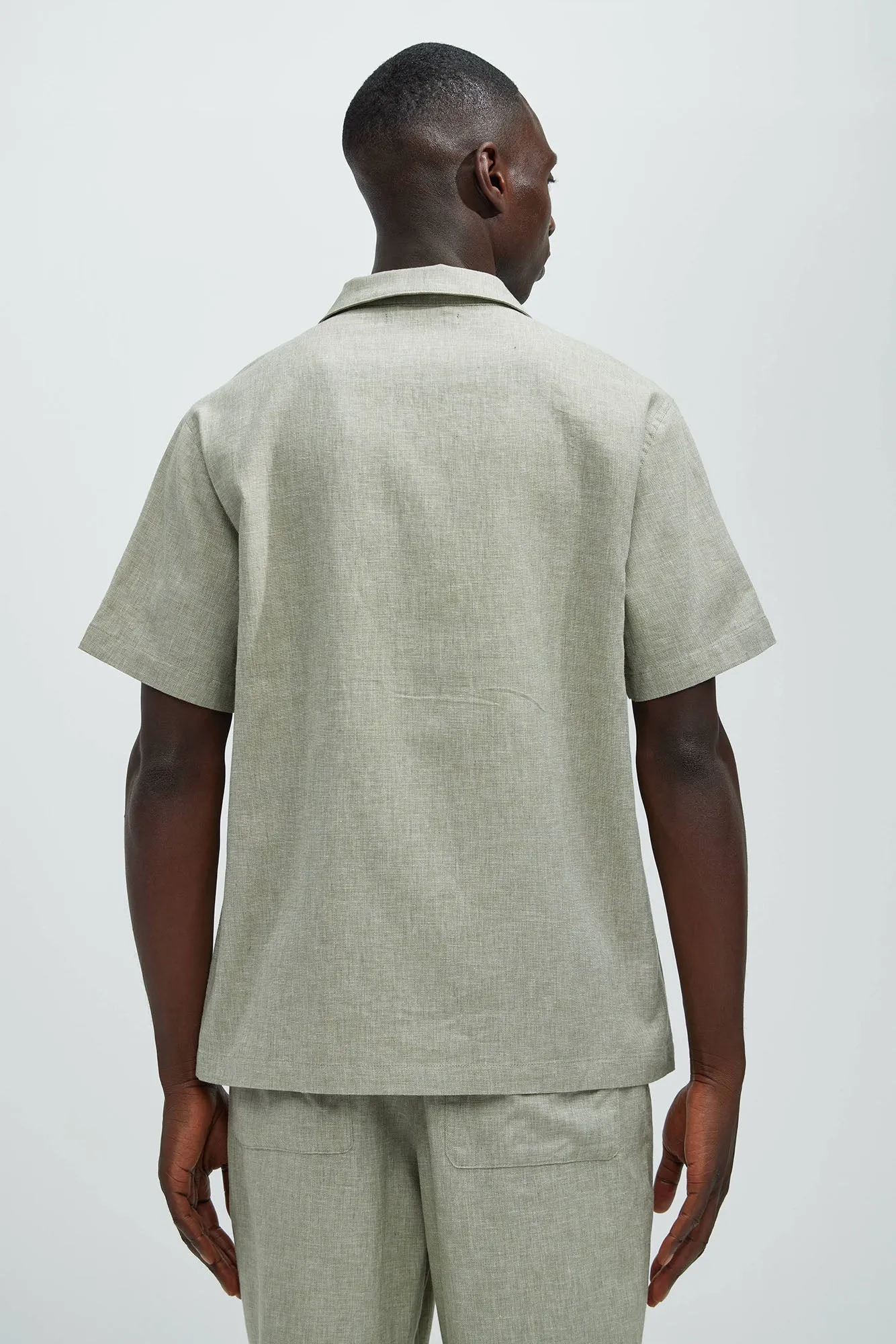 Bahamas Linen Shirt - Green sold by Fashion Nova product image thumbnail 3