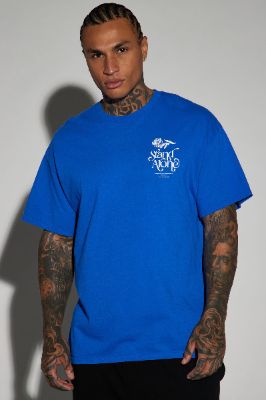 Stand Alone Short Sleeve Tee - Royal sold by Fashion Nova
