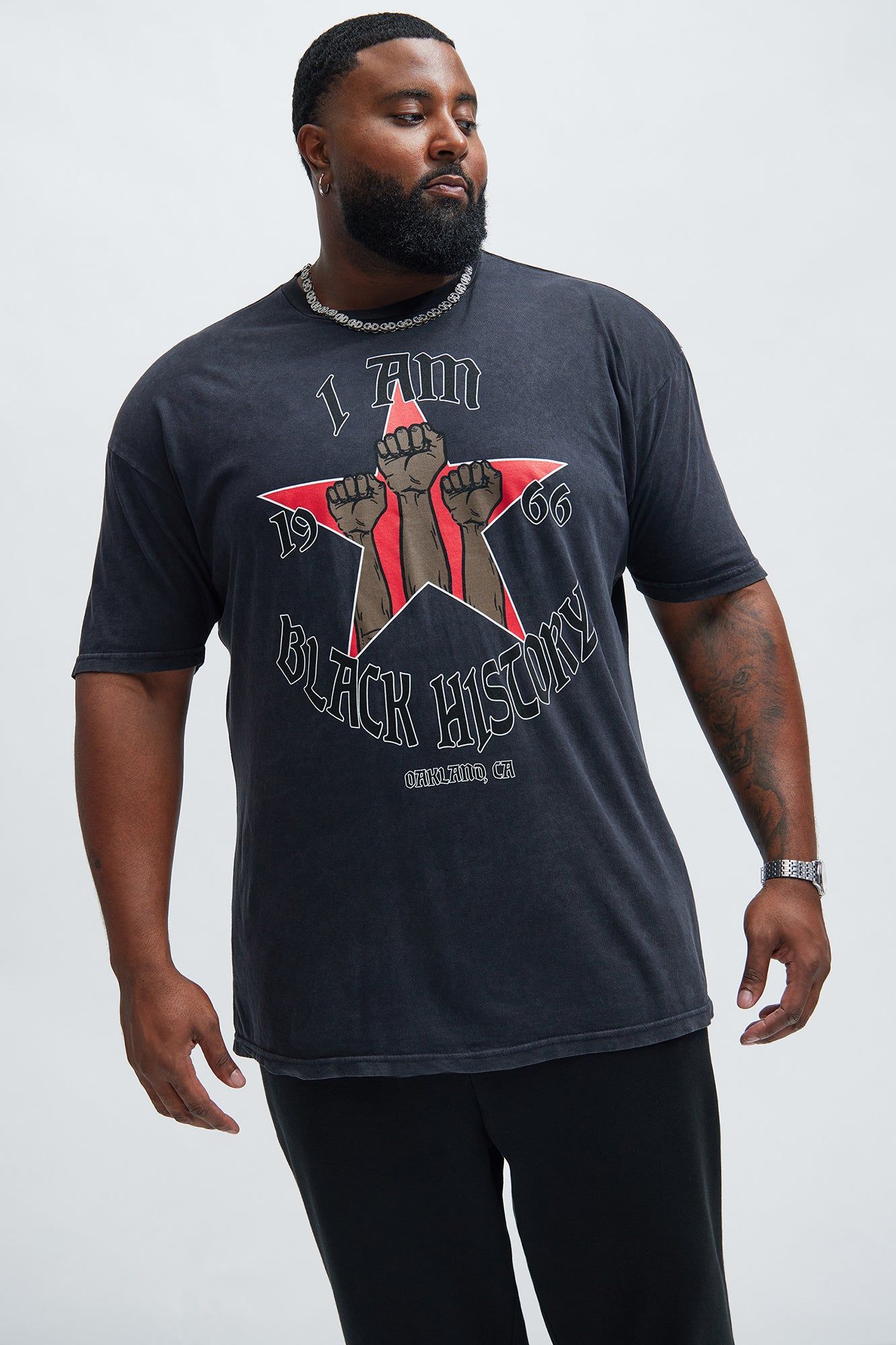 Black History Short Sleeve Tee - Black sold by Fashion Nova product image thumbnail 5