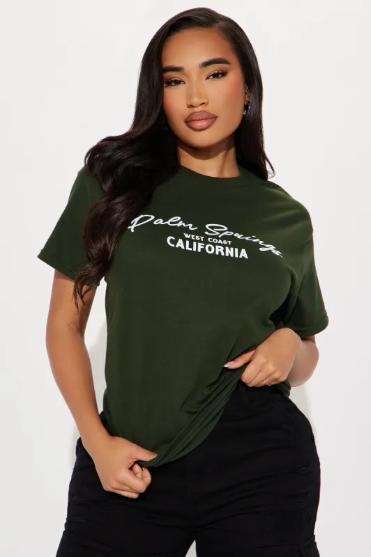 Palm Springs Paradise Tee - Green sold by Fashion Nova