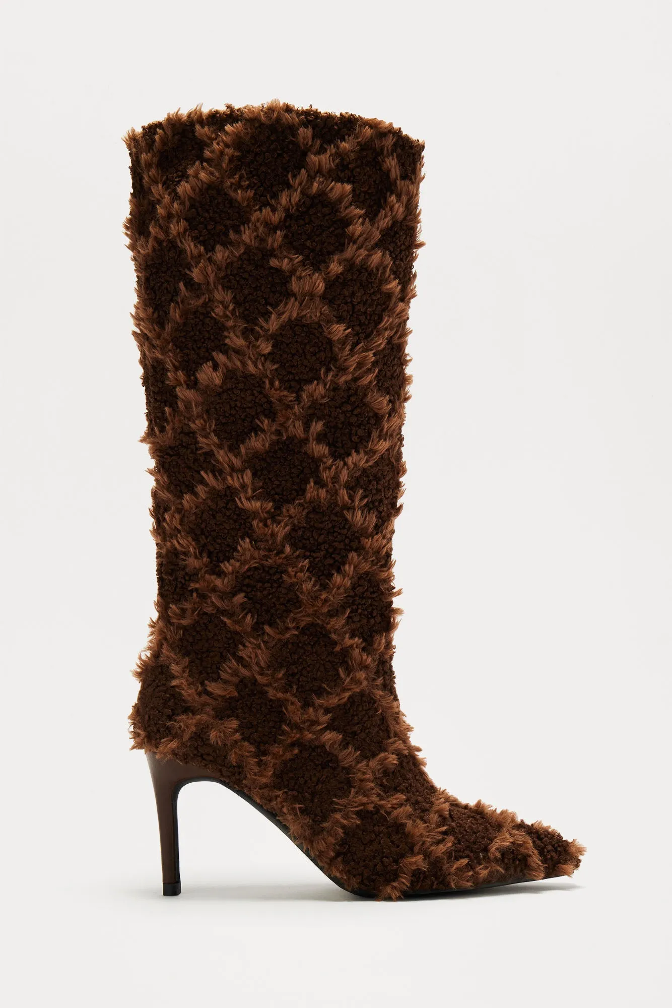 Cheyenne Knee High Boots - Brown sold by Fashion Nova