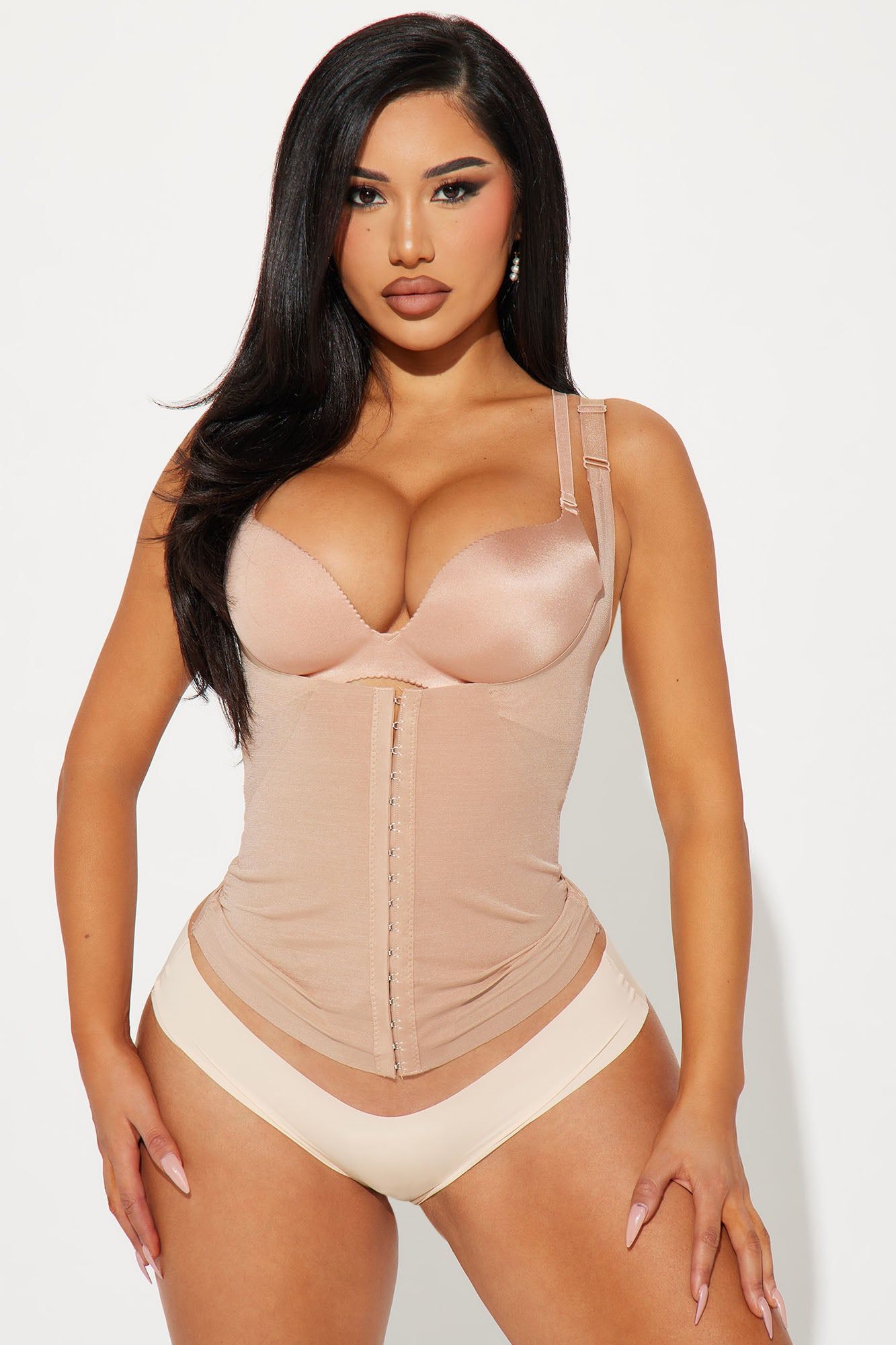Feeling My Best Corset Shapewear Top - Honey sold by Fashion Nova