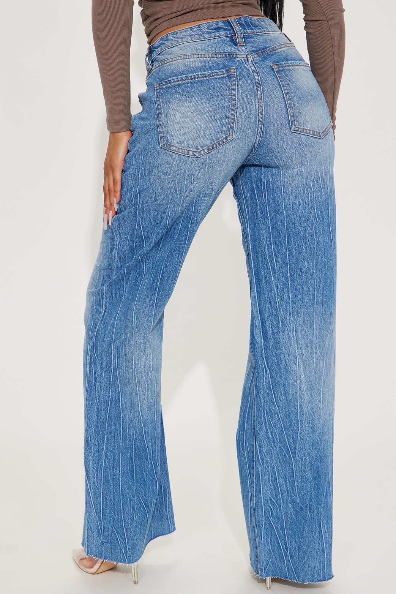 Daven Baggy Jeans - Medium Wash sold by Fashion Nova product image thumbnail 5